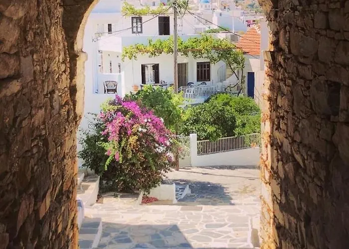 Tatil Evi Cycladic Luxury Maisonette Filótion